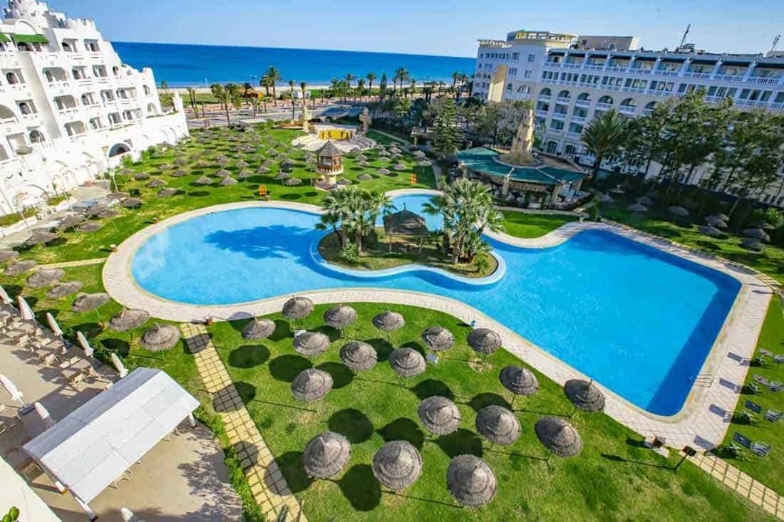 Hotel Lella Baya ฮัมมาเม็ต ภายนอก รูปภาพ